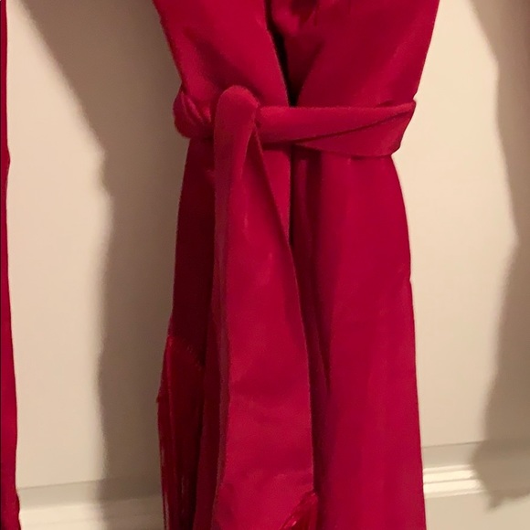 Carmella Michli X Revolve 100% Silk Dress Berry - Picture 8 of 14